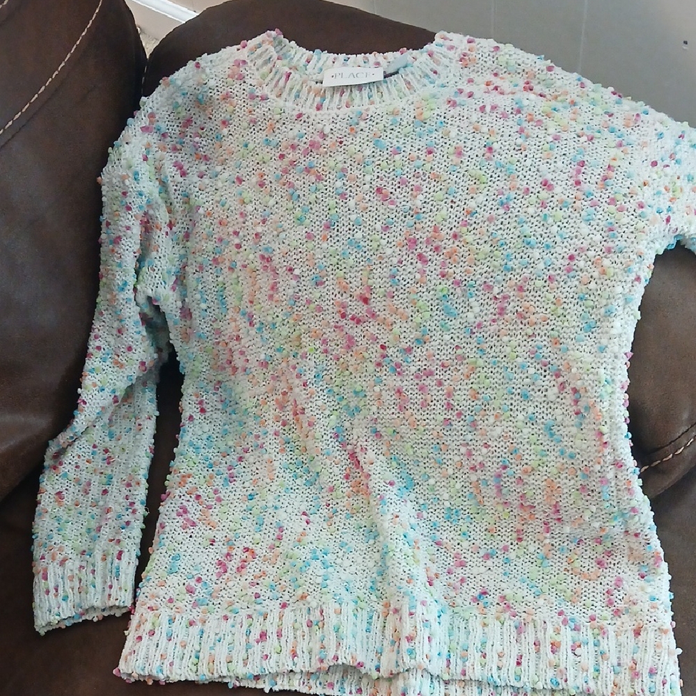 Colorful Knit Kid's Sweater